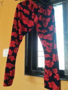 Comfortable Floral Print Leggings