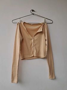 Beige Cardigan