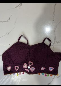 Navaratri Designer Embroidered Blouse