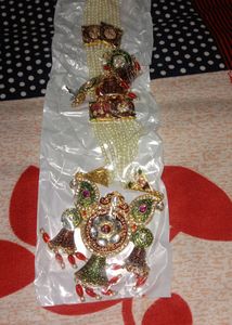 Rani Har Long Necklace With Earning