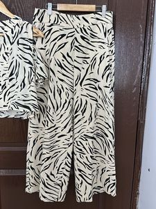 MARKS &amp; SPENCERS Zebra Print Co-ord Set