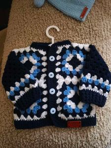 Handmade Granny Square Cardigan