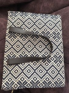 Stylish Geometric Print Tote Bag