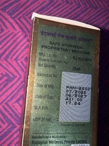 Asclepius Exe Panch Tulsi Oil