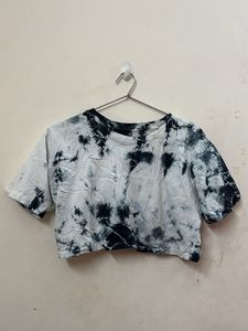 Tie-Dye Crop T-Shirt
