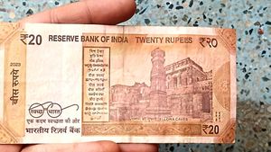 Twenty Rs Error Note