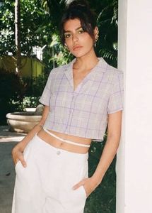 H&M Cropped Shirt