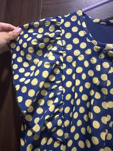 Polka Dots Designer Top for Ladies