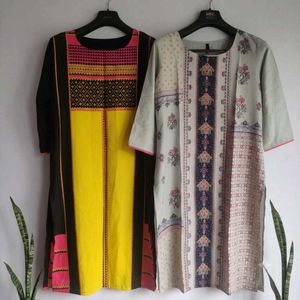 combo of 2 kurtas