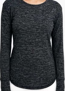 Cozy Marled Long Sleeve Top