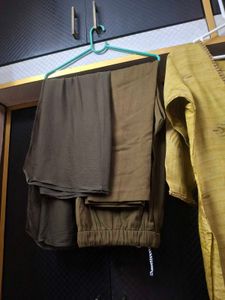 Leaf Print Kurta Set