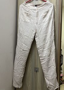 Linen Blend Casual Pants