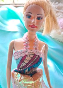 5 Pcs Soft Toys + Barbie | Cute Plush Teddy