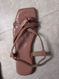 Chic Strappy Square Toe Sandals