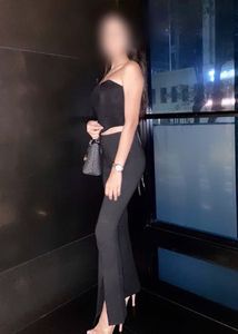 Chic Black Flared Pants