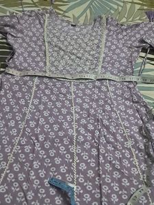 pure Cotton  kurti  with legging