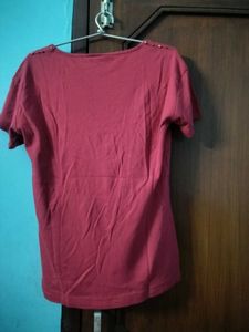 Embellished Short Sleeve Top