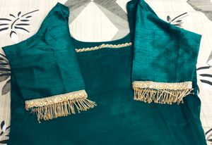 Bottle Green Kurti