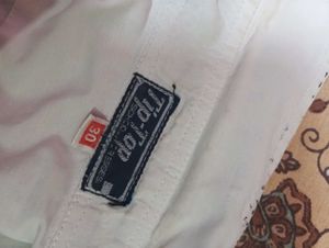 White shool Button-Down Shirt