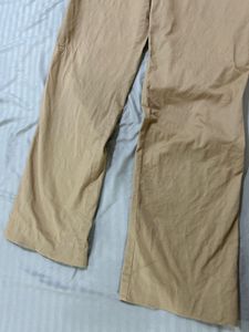 Tommy Hilfiger Beige Straight Leg Trousers