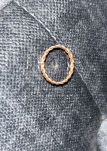 Black Stone Chain ring with 1FREE