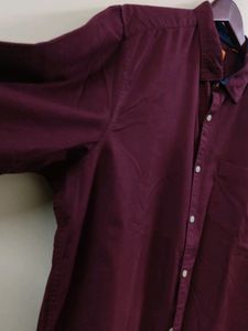 Solid Color Shirt For Men's
