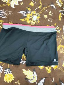 Domyos Activewear Black Shorts..