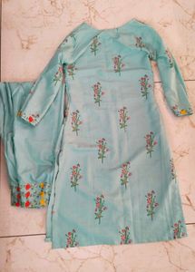 Beautiful Light Blue Kurta Set