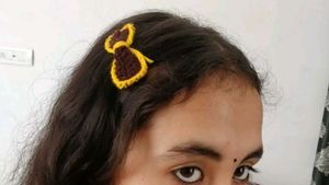 Handmade Crochet Hair Clips
