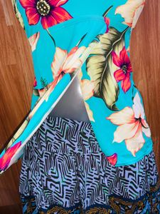 Floral Swim Top