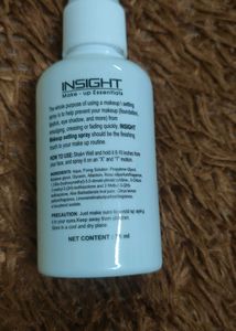Insight Make Up Fixer Spray 💗