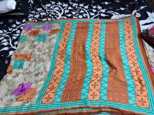 pure cotton Saree(small hole)