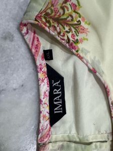 IMARA Floral Print Kurta with Palazzo Pants