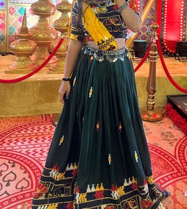 Yellow&amp;green Chaniya Choli