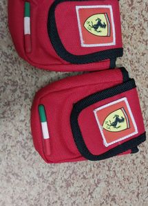 PREMIUM RED BELT BAG POUCH