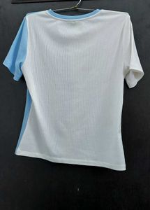 Vero Moda Ribbed Colorblock Top