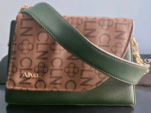Stylish Monogram Crossbody Bag