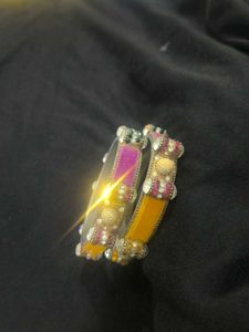 Stylish Set of Two Bangles