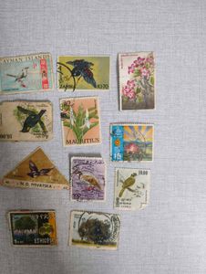 14 flora n fauna stamps