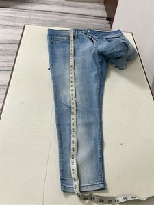 Light Wash Ripped Denim Jeans