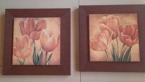 🌹Wall Home Decor- Painting Embossed On Wood