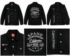 Black Calvin Klein Button-Up Shirt