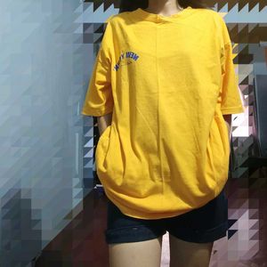 Yellow New York Graphic T-Shirt