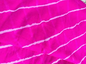 Vibrant Pink lahariai Saree