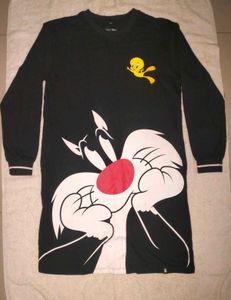 Looney Tunes Tweety &amp; Sylvester Long Sleeve Top