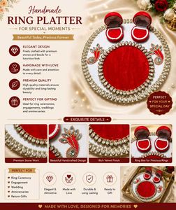 handmade ring plate