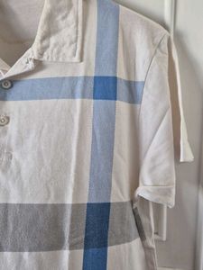 Men's Checked Polo T-Shirt