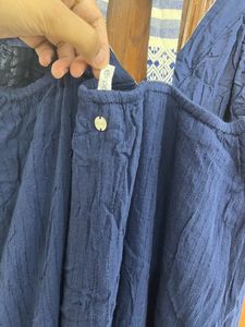 Women Cotton Full Length Dress(beach Dress)