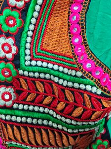 Embroidered Ethnic Waistcoat