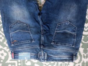 like new Lawman pg3 Men's Blue Washed Jeans
